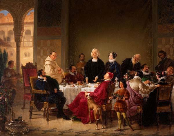 Johann Geyer Columbus and the Egg France oil painting art
